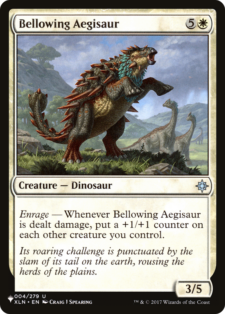 Bellowing Aegisaur [The List] | D20 Games