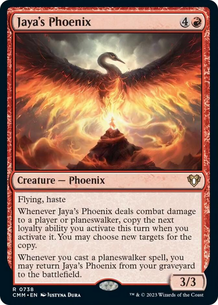 Jaya's Phoenix [Commander Masters] | D20 Games