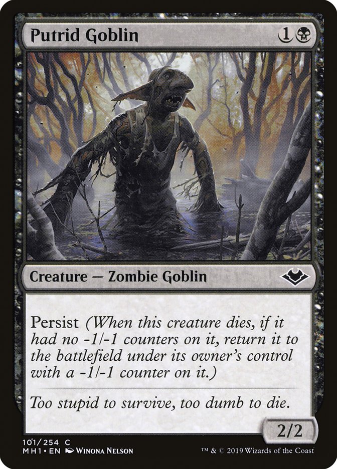 Putrid Goblin [Modern Horizons] | D20 Games