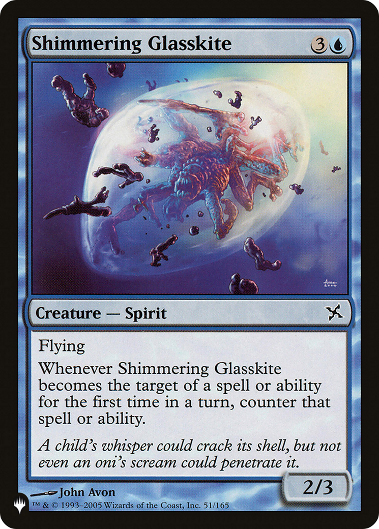 Shimmering Glasskite [The List Reprints] | D20 Games