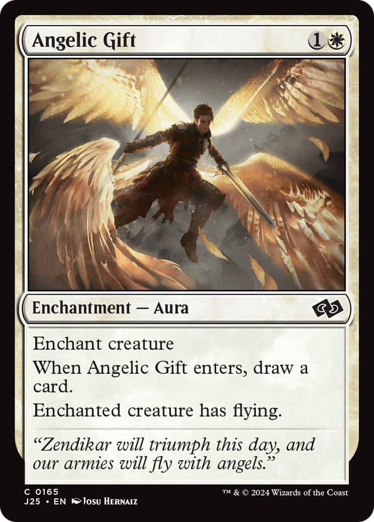 Angelic Gift [Foundations Jumpstart] | D20 Games