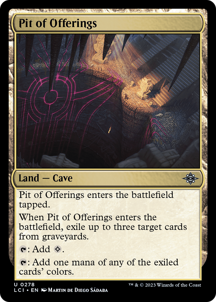 Pit of Offerings [The Lost Caverns of Ixalan] | D20 Games