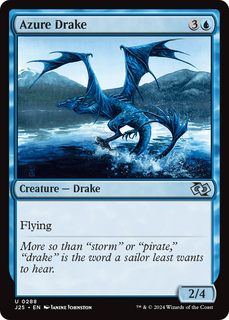 Azure Drake [Foundations Jumpstart] | D20 Games