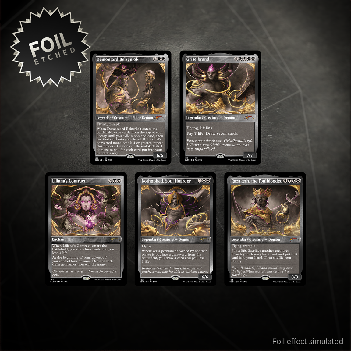 Magic the Gathering Secret Lair - Read the Fine Print Foil Etched Edition | D20 Games