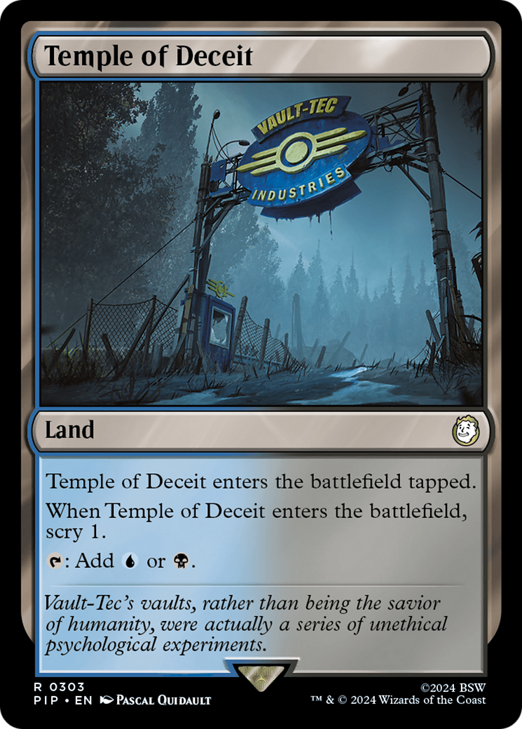 Temple of Deceit [Fallout] | D20 Games