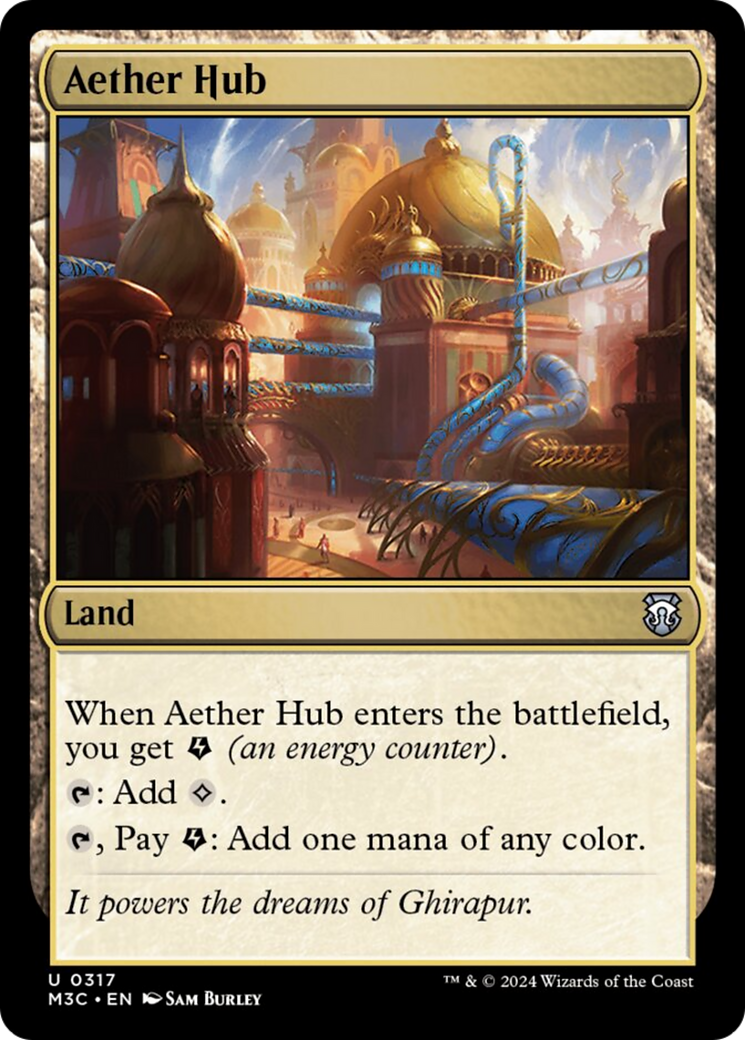 Aether Hub [Modern Horizons 3 Commander] | D20 Games