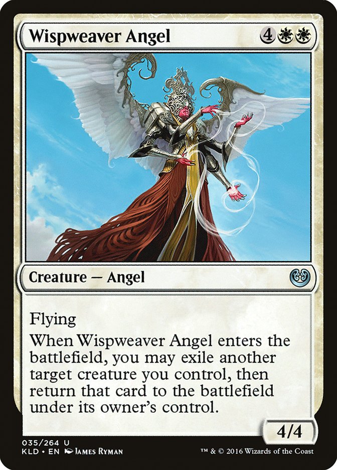 Wispweaver Angel [Kaladesh] | D20 Games