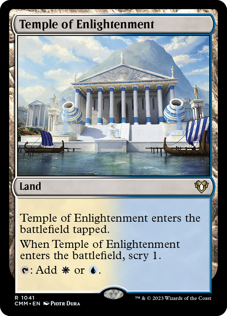 Temple of Enlightenment [Commander Masters] | D20 Games