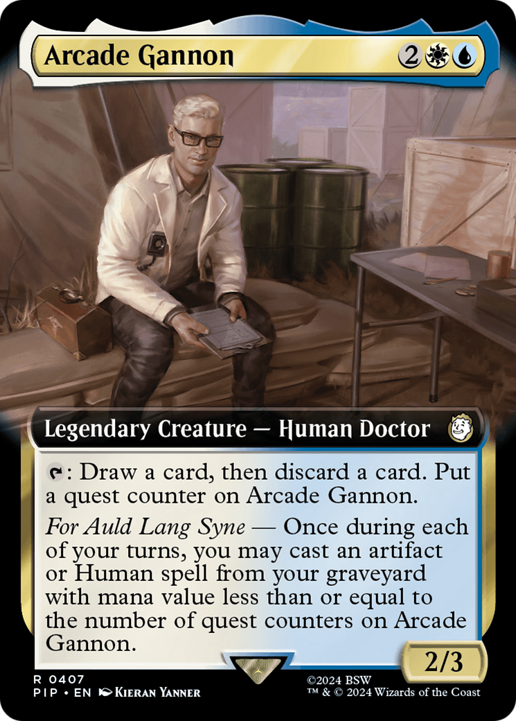 Arcade Gannon (Extended Art) [Fallout] | D20 Games