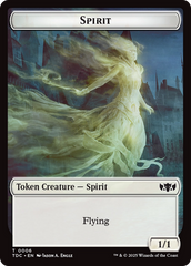 Angel // Spirit Double-Sided Token [Tarkir: Dragonstorm Commander Tokens] | D20 Games