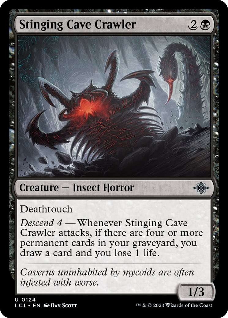 Stinging Cave Crawler [The Lost Caverns of Ixalan] | D20 Games