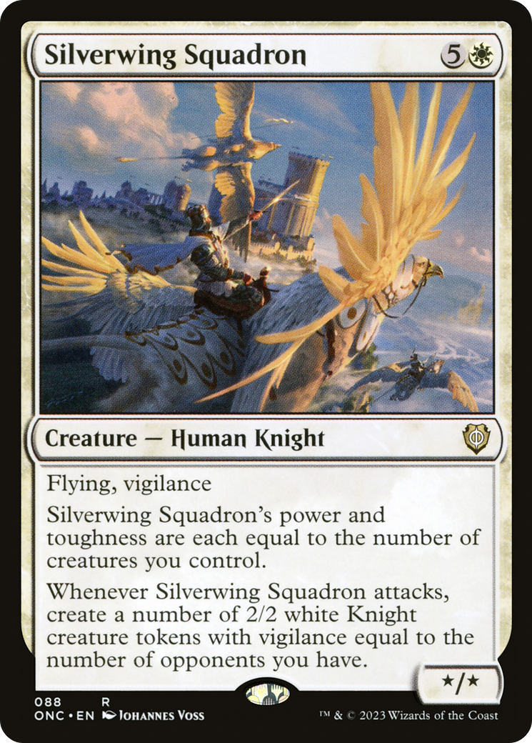 Silverwing Squadron [Phyrexia: All Will Be One Commander] | D20 Games