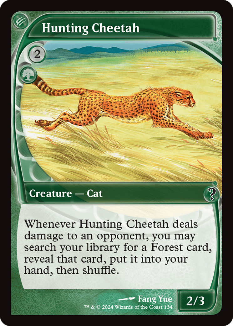 Hunting Cheetah (Future Sight) [Mystery Booster 2] | D20 Games