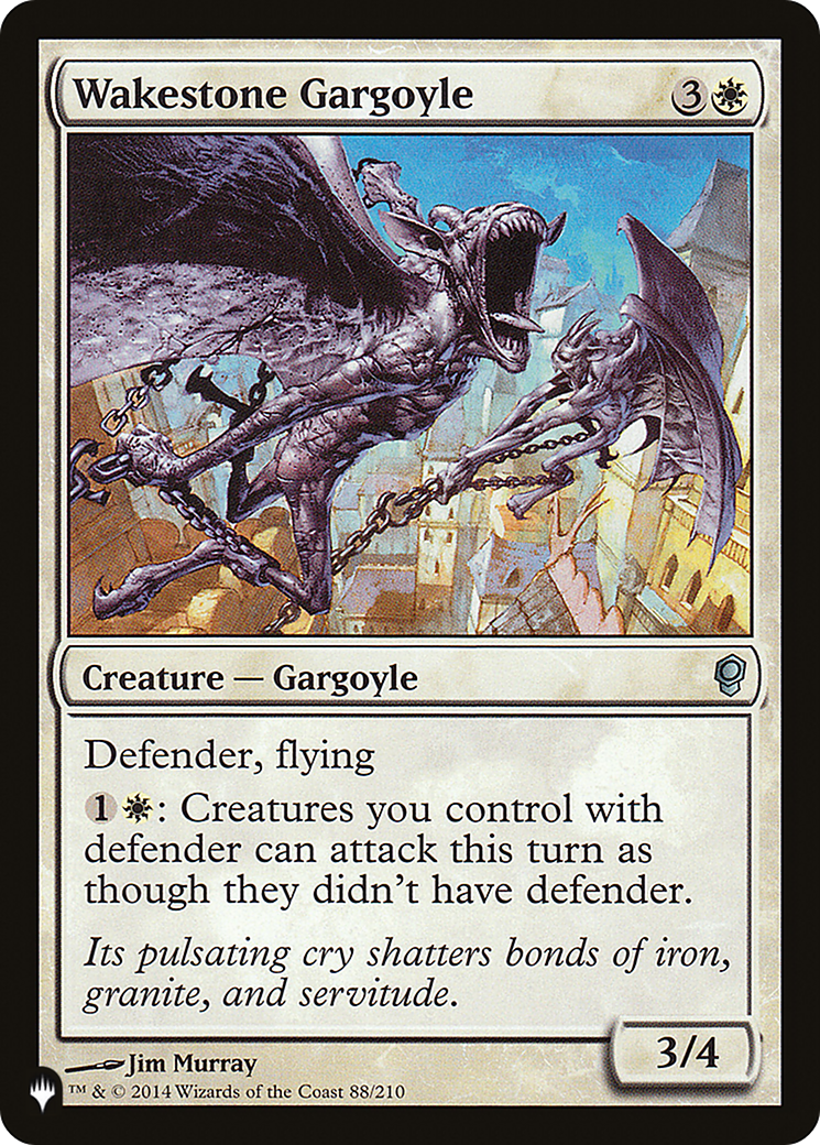 Wakestone Gargoyle [The List Reprints] | D20 Games