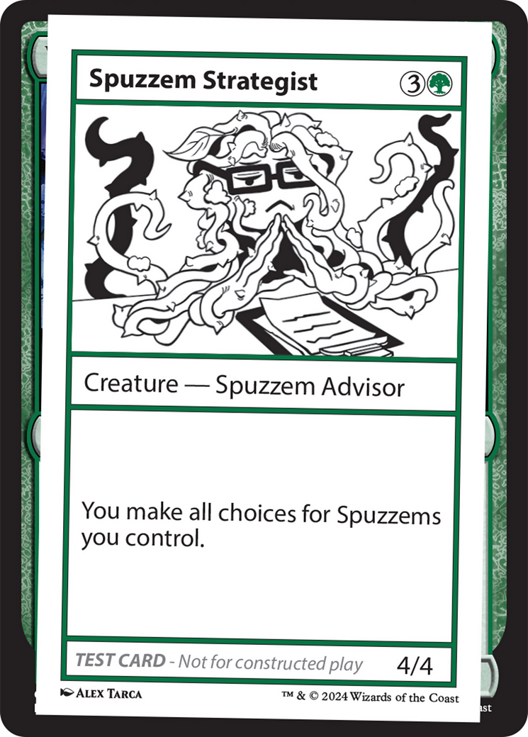 Spuzzem Strategist [Mystery Booster 2 Playtest Cards] | D20 Games