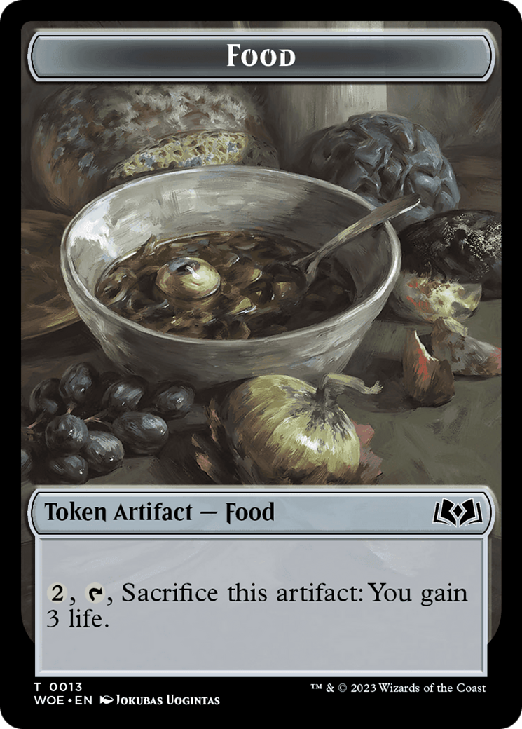 Food (0013) Token [Wilds of Eldraine Tokens] | D20 Games