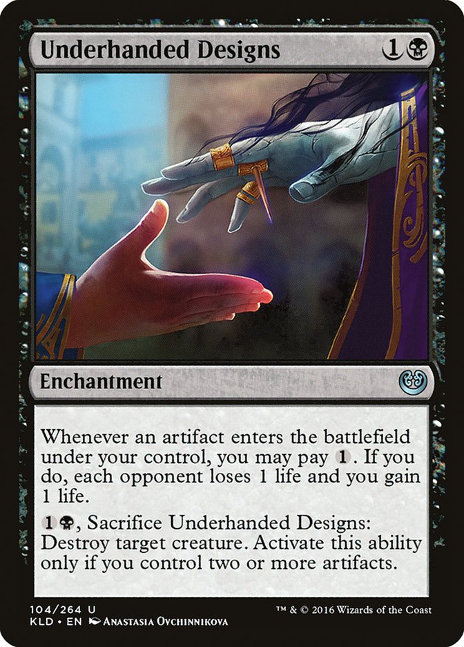 Underhanded Designs [Kaladesh] | D20 Games