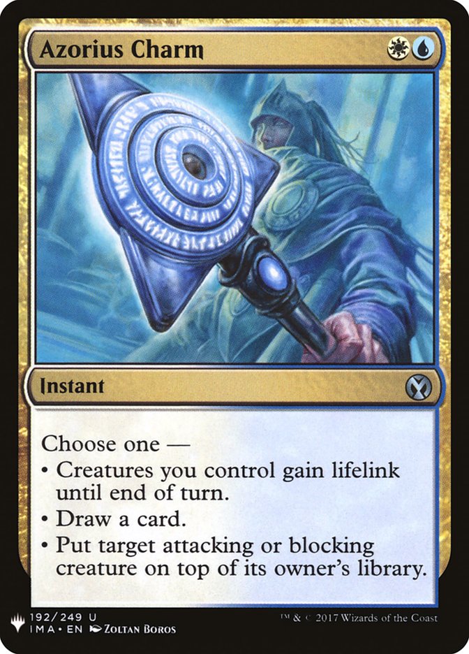 Azorius Charm [Mystery Booster] | D20 Games