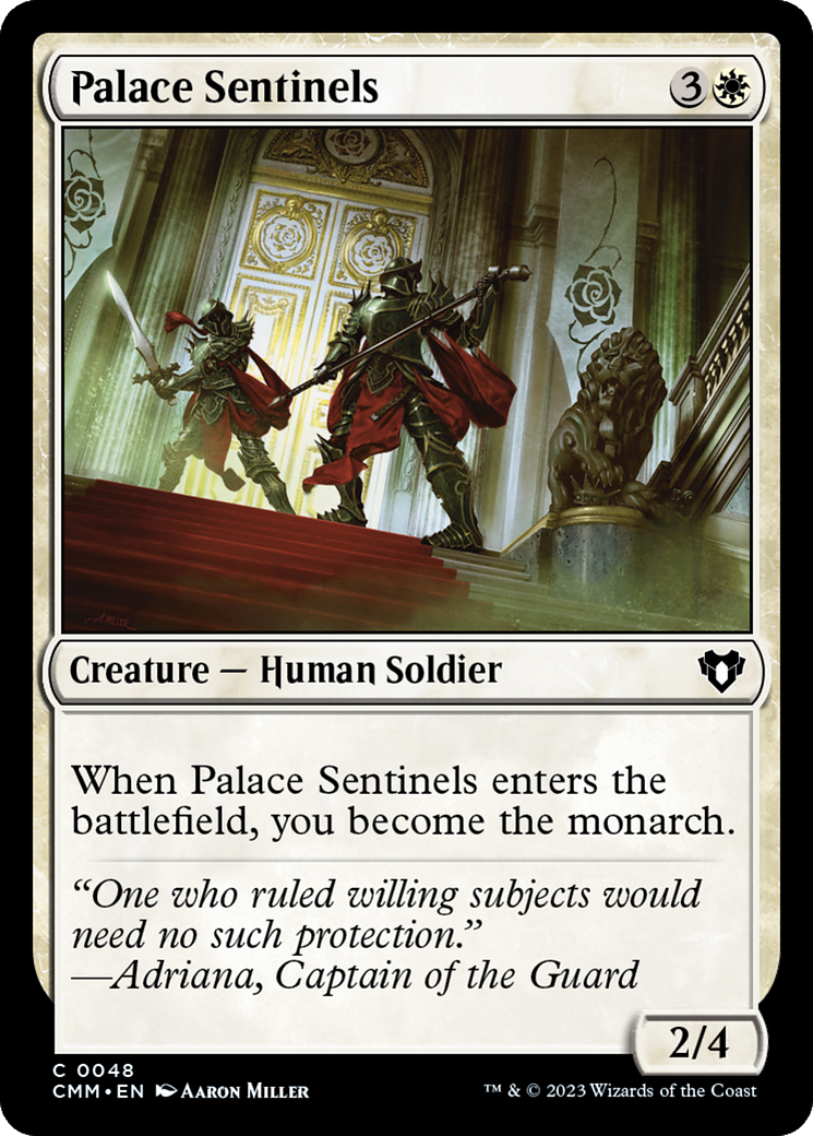 Palace Sentinels [Commander Masters] | D20 Games