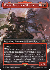 Eomer, Marshal of Rohan (Borderless Alternate Art) [The Lord of the Rings: Tales of Middle-Earth] | D20 Games