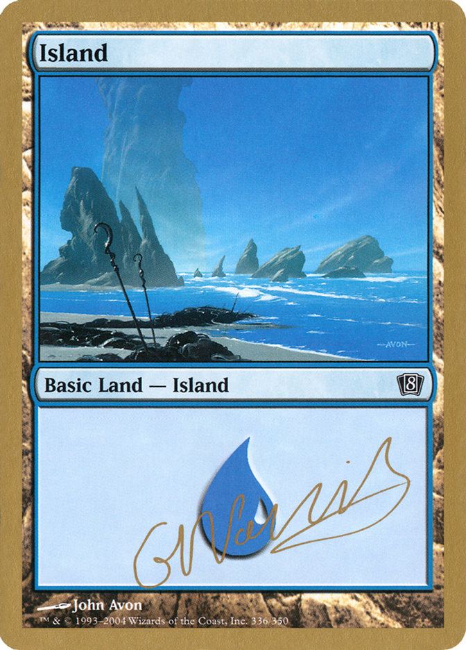 Island (gn336) (Gabriel Nassif) [World Championship Decks 2004] | D20 Games