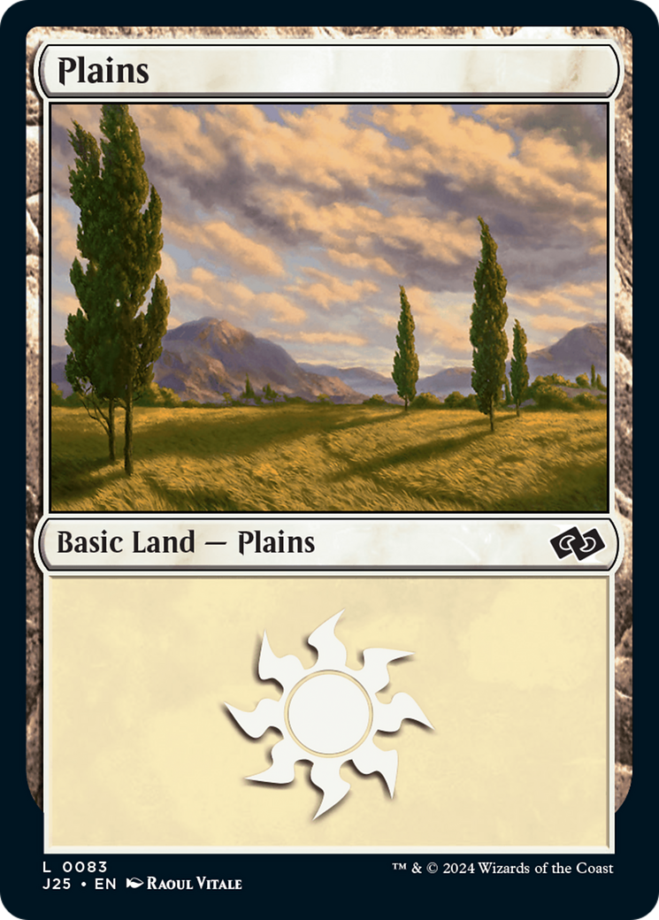 Plains (83) [Foundations Jumpstart] | D20 Games