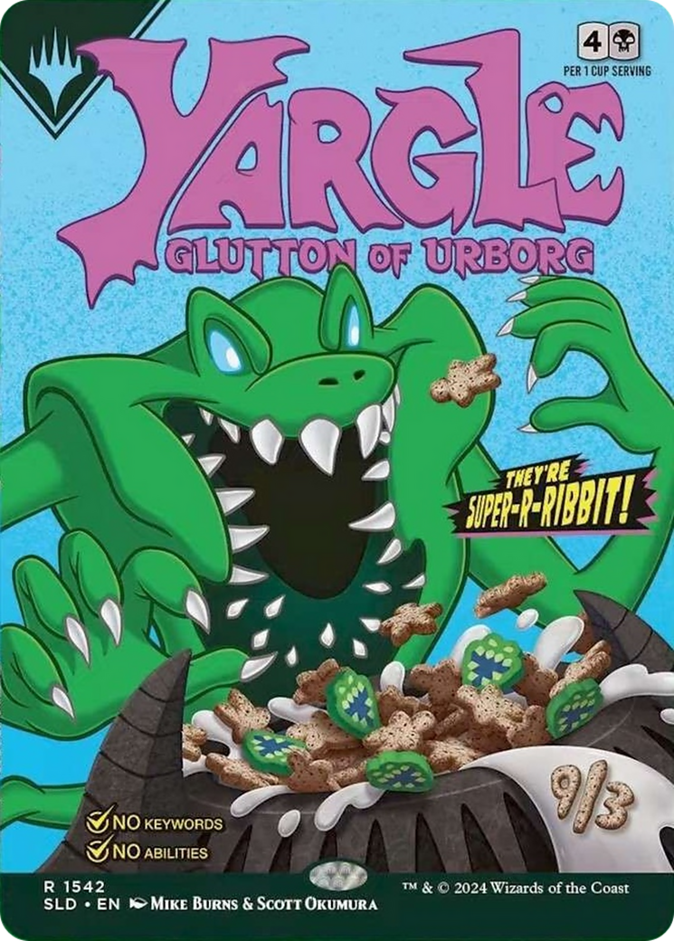 Yargle, Glutton of Urborg (Rainbow Foil) [Secret Lair Drop Series] | D20 Games