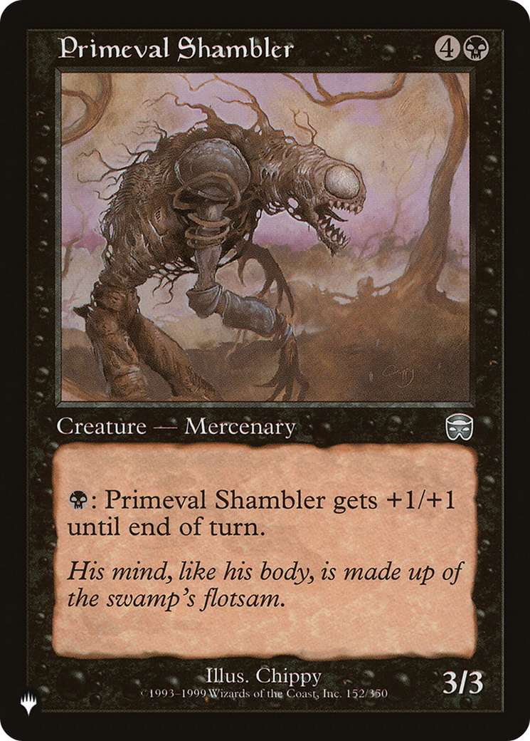 Primeval Shambler [The List Reprints] | D20 Games