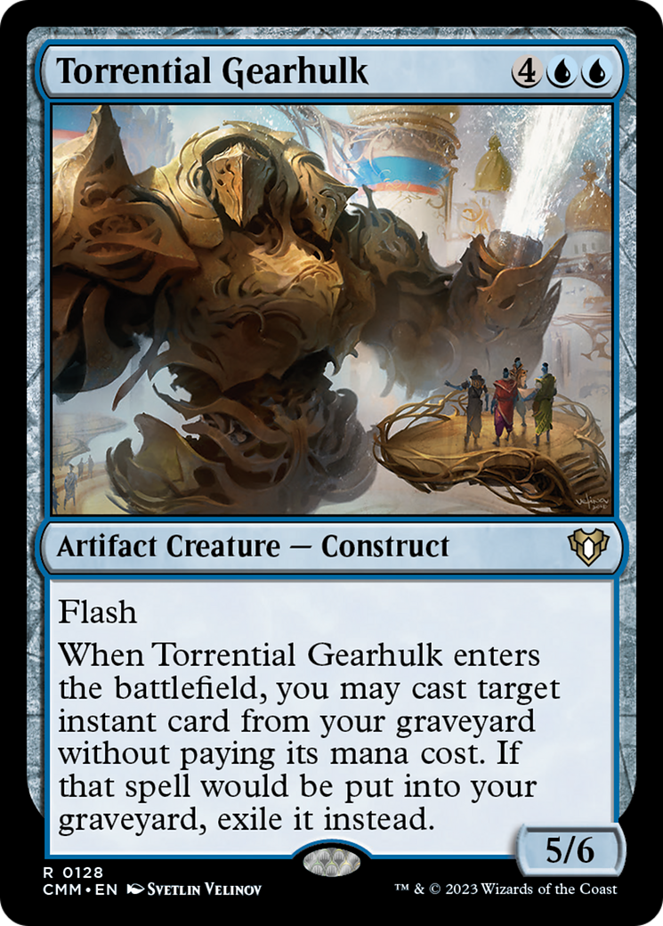 Torrential Gearhulk [Commander Masters] | D20 Games