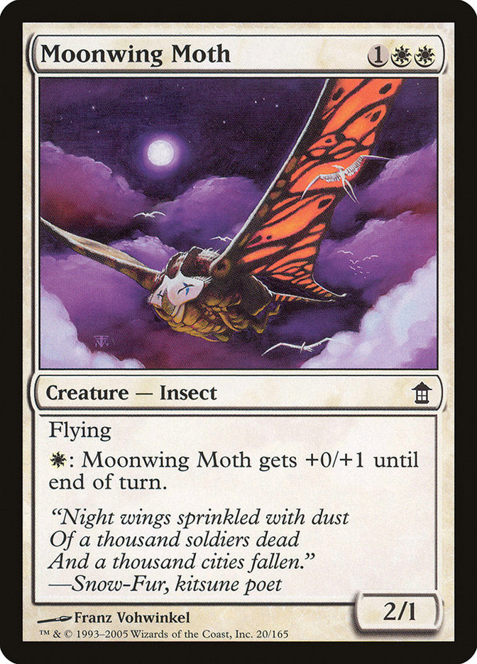 Moonwing Moth [Saviors of Kamigawa] | D20 Games