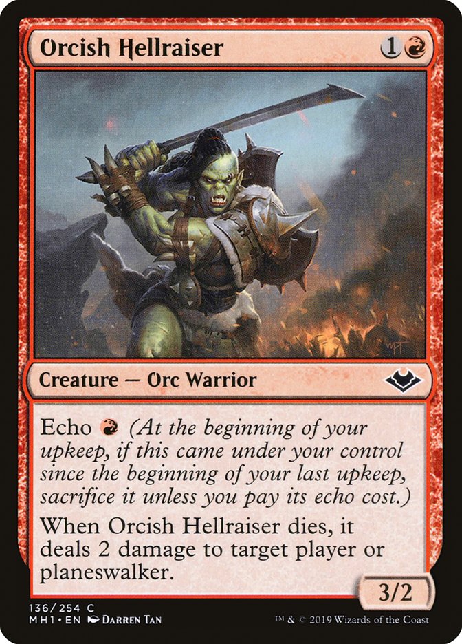 Orcish Hellraiser [Modern Horizons] | D20 Games