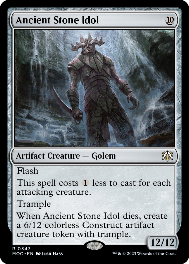 Ancient Stone Idol [March of the Machine Commander] | D20 Games