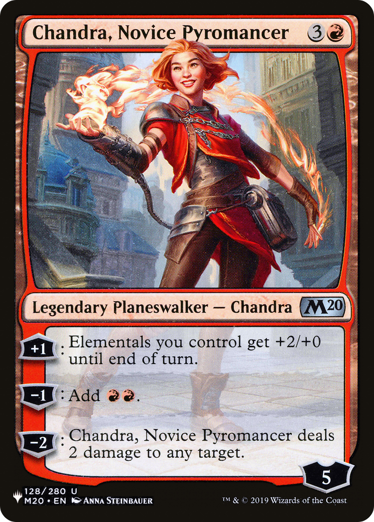 Chandra, Novice Pyromancer [The List] | D20 Games