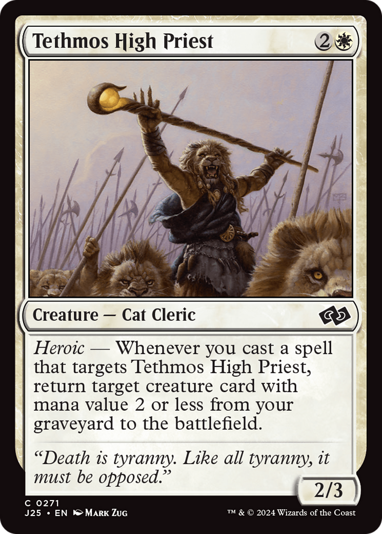 Tethmos High Priest [Foundations Jumpstart] | D20 Games