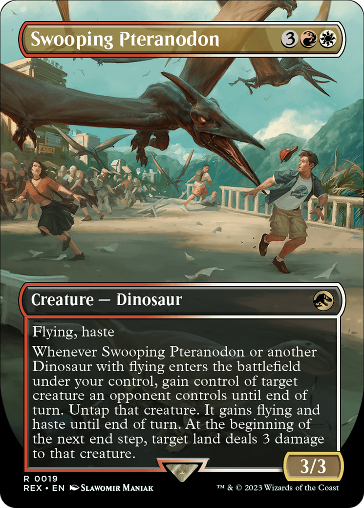 Swooping Pteranodon (Borderless) [Jurassic World Collection] | D20 Games