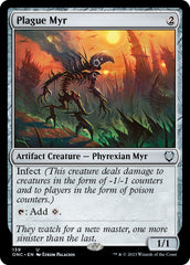 Plague Myr [Phyrexia: All Will Be One Commander] | D20 Games