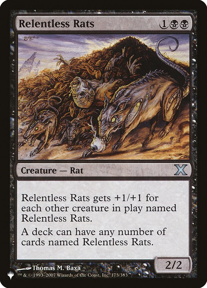 Relentless Rats [The List] | D20 Games