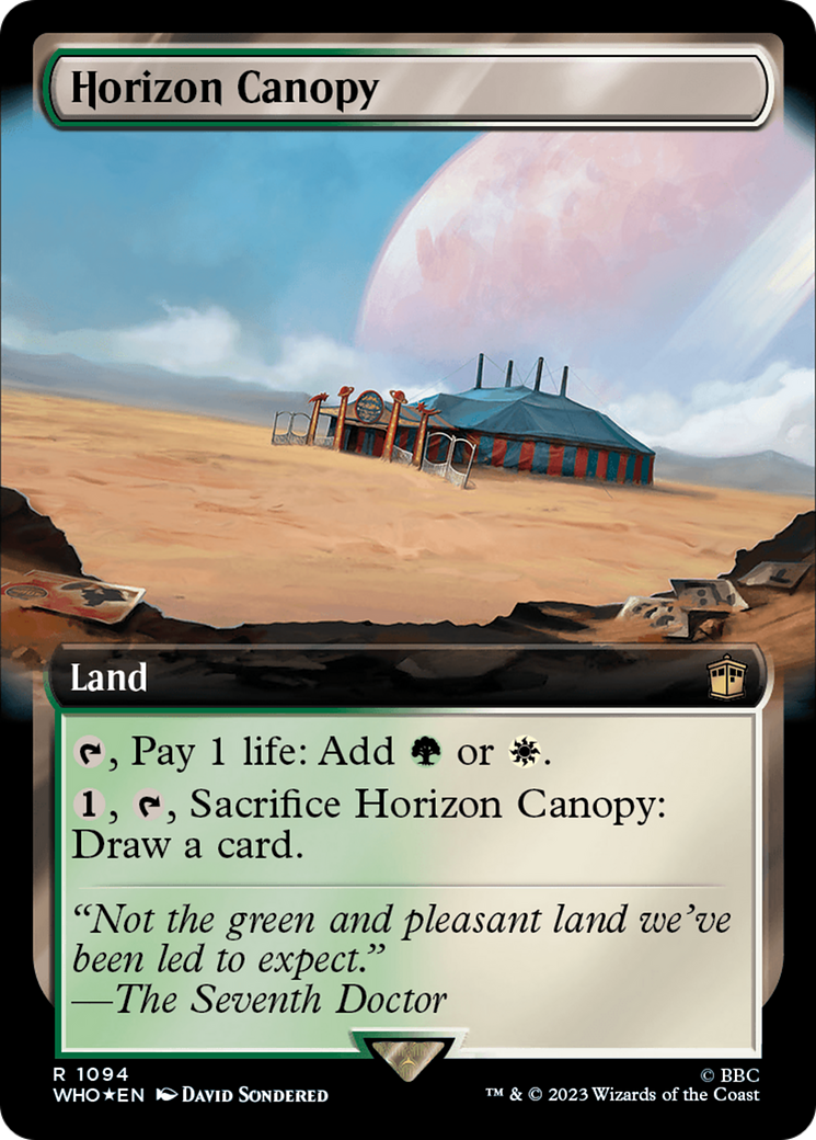 Horizon Canopy (Extended Art) (Surge Foil) [Doctor Who] | D20 Games