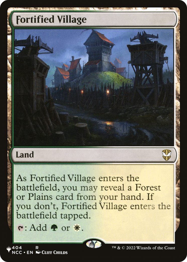 Fortified Village [The List] | D20 Games