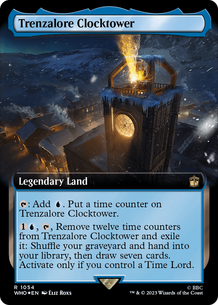 Trenzalore Clocktower (Extended Art) (Surge Foil) [Doctor Who] | D20 Games