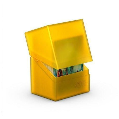 Ultimate Guard Deck Box Boulder 100+ Opaque Amber