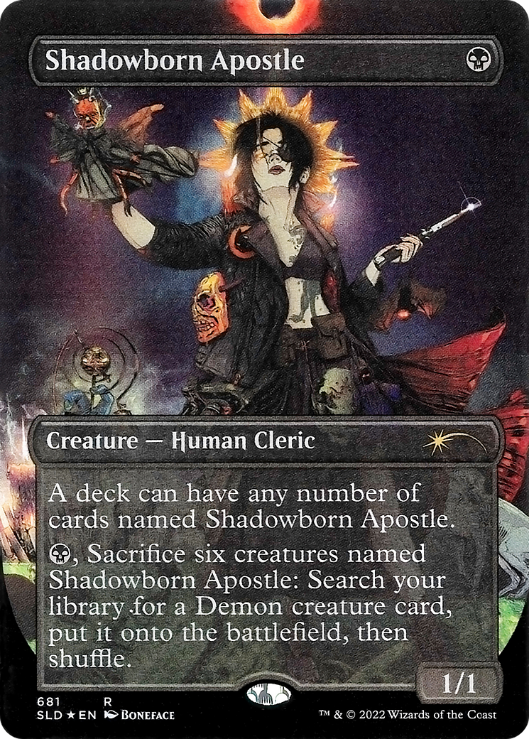 Shadowborn Apostle (681) (Borderless) [Secret Lair Drop Promos] | D20 Games