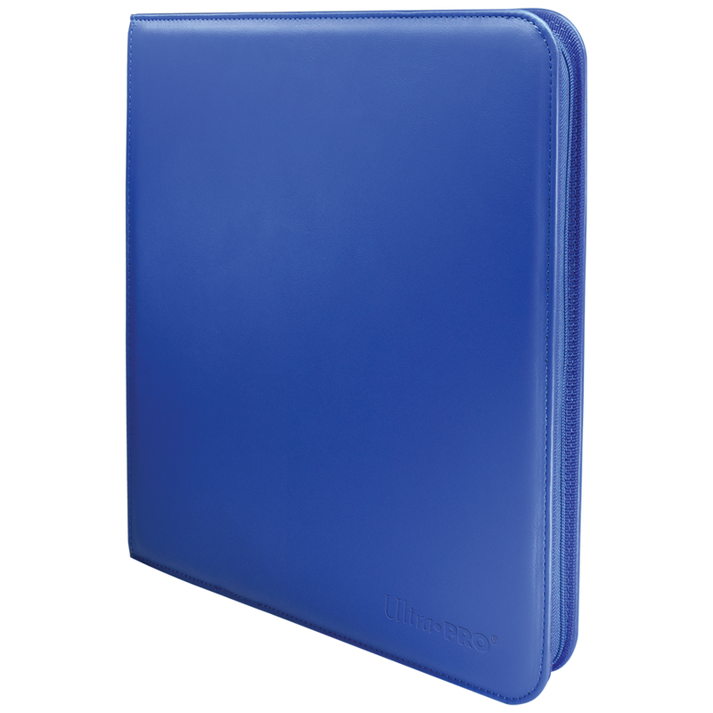 Ultra Pro Vivid 12 Pocket Zippered Pro Binder Blue