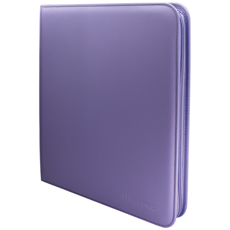 Ultra Pro Vivid 12 Pocket Zippered Pro Binder Lilac