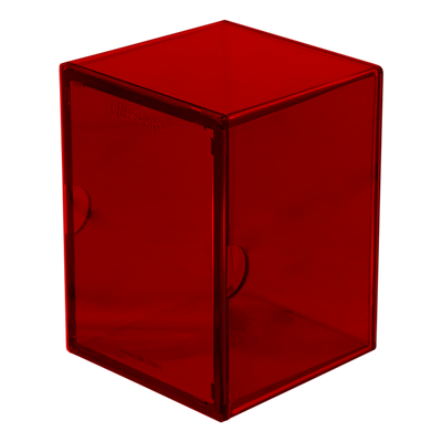 Eclipse 2 Piece 100+ Deck Box - Apple Red | D20 Games