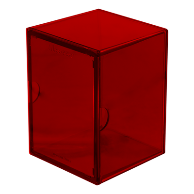 Eclipse 2 Piece 100+ Deck Box - Apple Red
