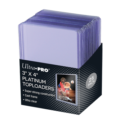 Ultra Pro Platinum Toploaders