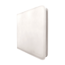 Ultra Pro Vivid 12 Pocket Zippered Pro Binder White
