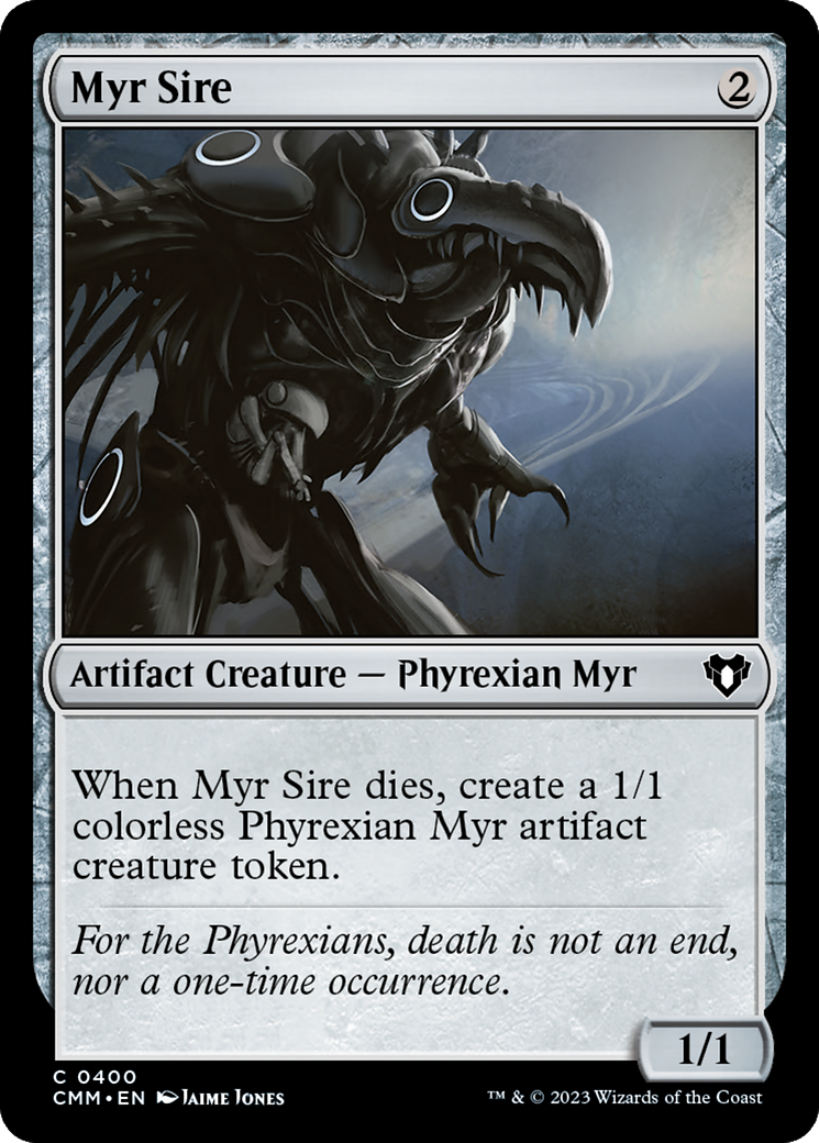 Myr Sire [Commander Masters] | D20 Games