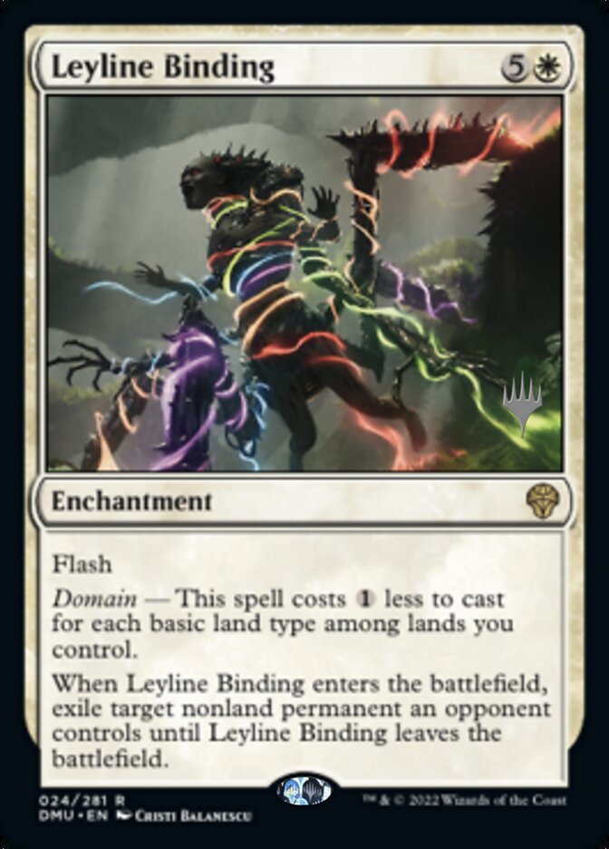 Leyline Binding (Promo Pack) [Dominaria United Promos] | D20 Games